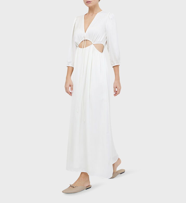 Kanel Cut-out Detail Midi Dress