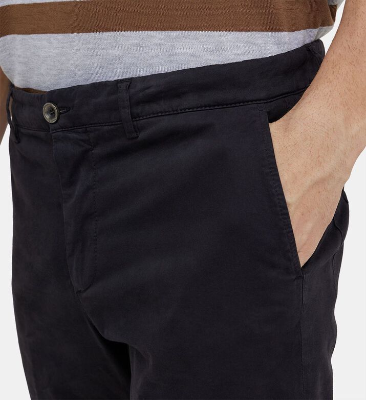 Cotton Gabardine Chino Trousers