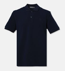 Corneliani Polo Jersey, Dark-blue, 54, Packshot View