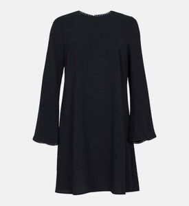 فستان رجا كريب قصير