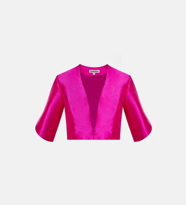 Bell-shaped Sleeves V-neck Jacket
