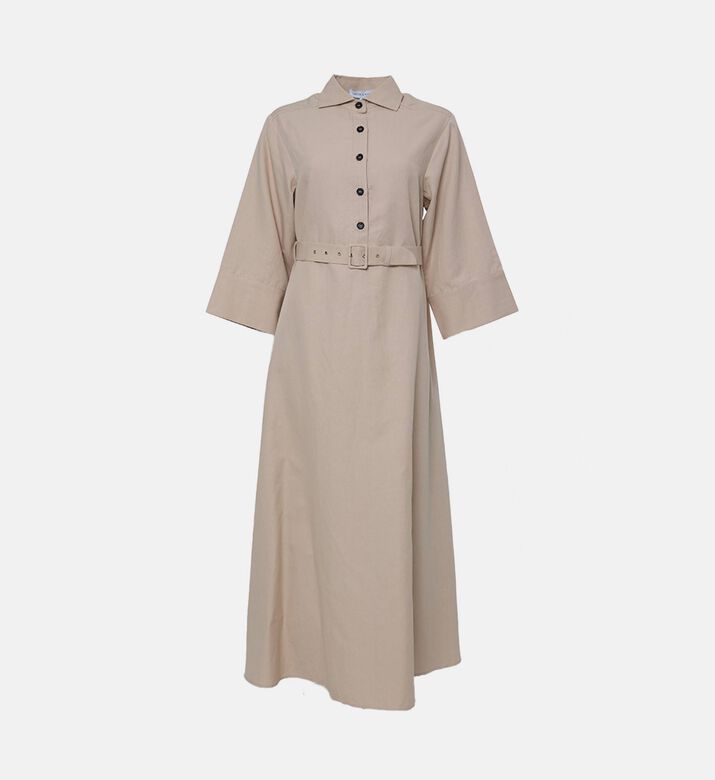 Carter and White Beatrice Maxi Shirt Dress, Packshot View