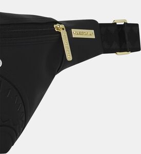 Sprayground Cream Motif Side Drip Pouch, Packshot View