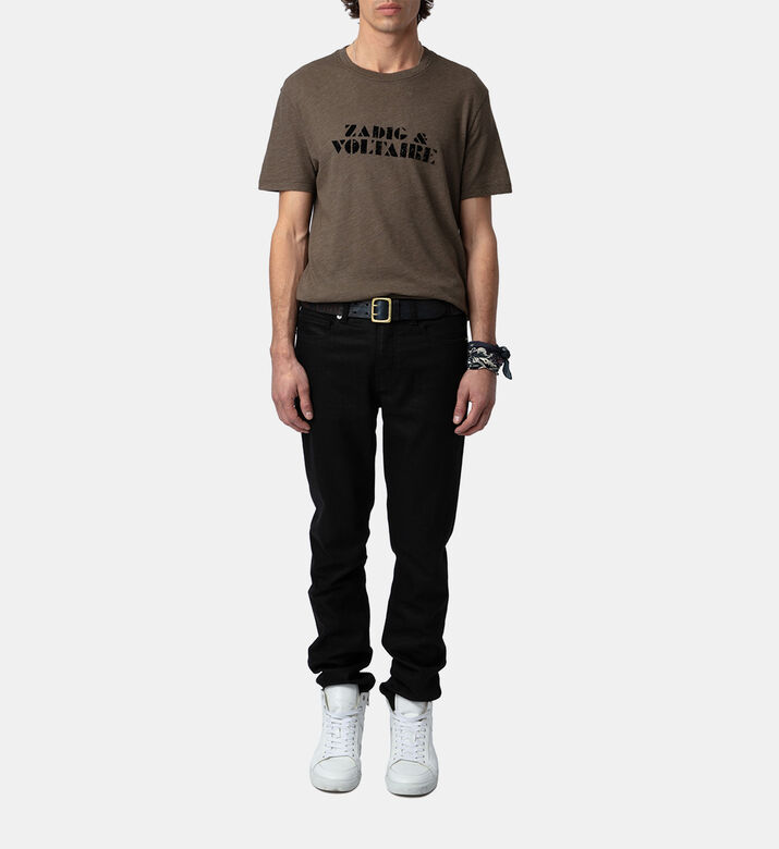 Tommy Logo-print Crewneck T-shirt