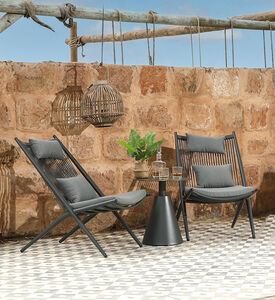 Wallice Armchair Side-table Set