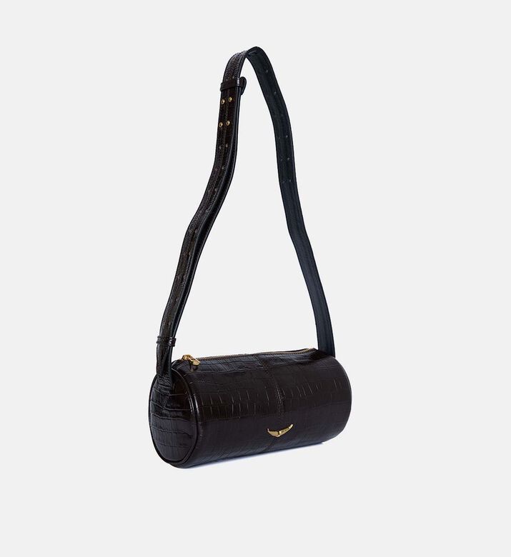 Le Doudou Croc-embossed Shoulder Bag