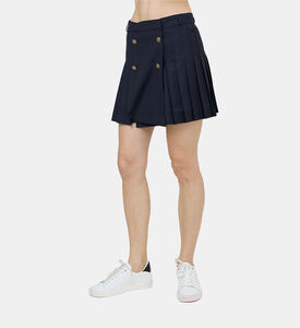Pleated Mini Skirt