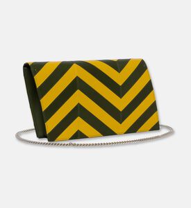 Roula Bahnam Clutch Popova, Yellow, Packshot View
