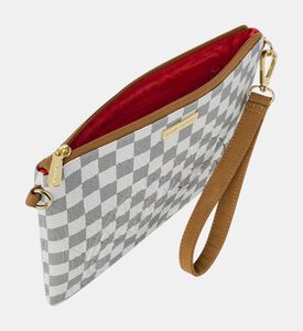 Sprayground Embossed Check Utility Pouch, Packshot View