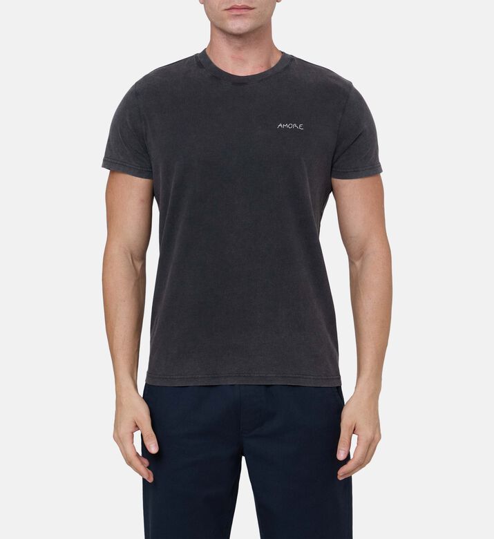 Popincourt Amore-embroidery T-shirt