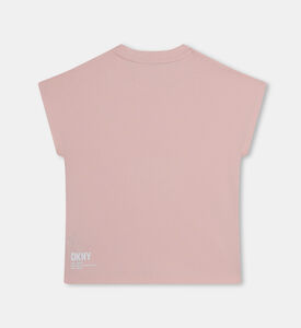 Girl Logo-print Organic Shirt