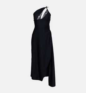 Asymmetric Knitted Dress