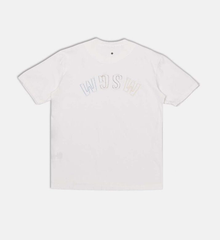 تيشيرت قصير الأكمام بطبعة شعار تيشيرت قصير الأكمام بطبعة شعار