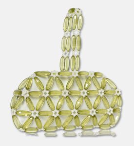 0711 Tbilisi Bag Clutch Tebea, Lime, Packshot View