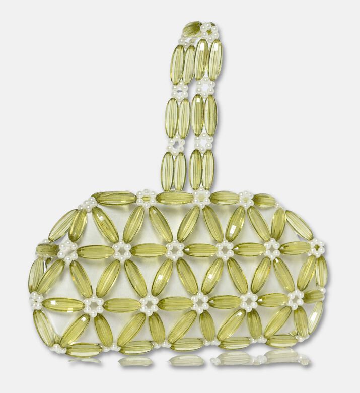 0711 Tbilisi Bag Clutch Tebea, Lime, Packshot View