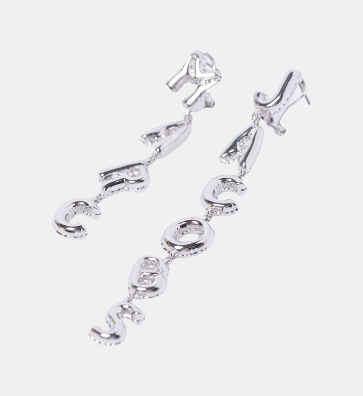 Sparkling Brand Name Earrings