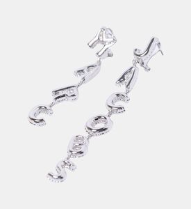 Stainless Steel Brand Name Earrings Stainless Steel Brand Name Earrings