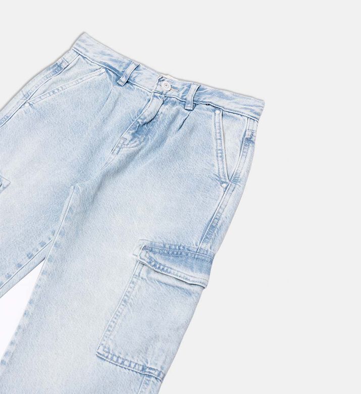 Multi-pockets Wide-leg Cargo Pants
