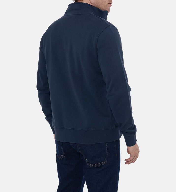 Fox-embroidery Long-sleeve Sweatshirt
