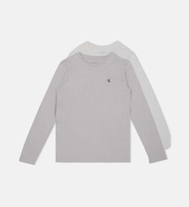 Two-pack Chest Monogram Shirts