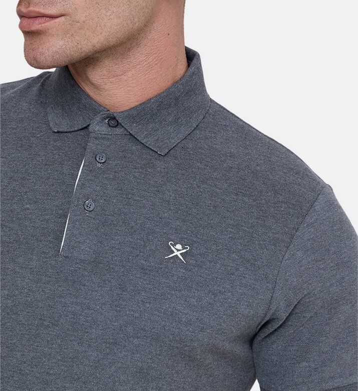 Mock Neck Brushed Pique Gilet