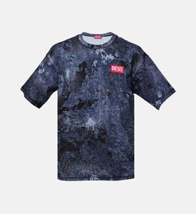 تيشيرت بقصة مربعة تي بوكست آر 12