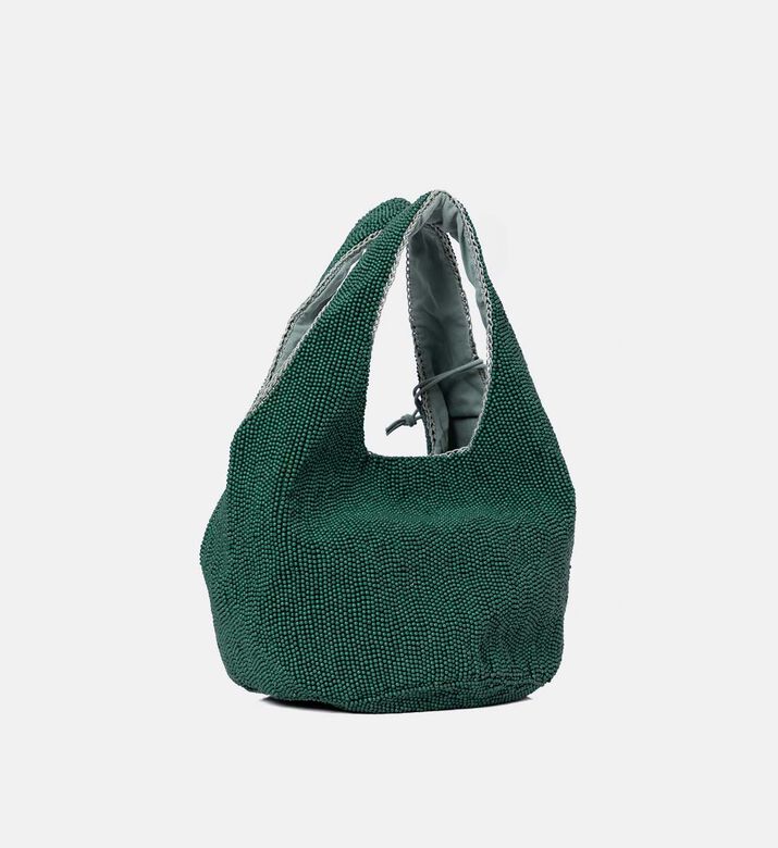 Beaded Mini Shopper Bag