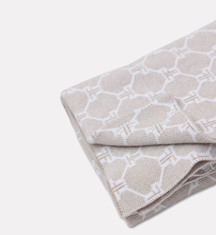 My First Collection Blanket Signature, Beige, Packshot View