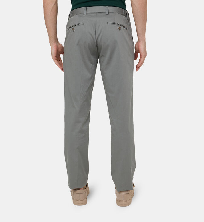 Straight-leg Mid-rise Pants