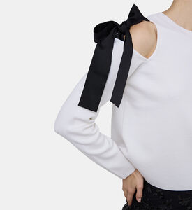 Dara Shoulder Slit Pullover