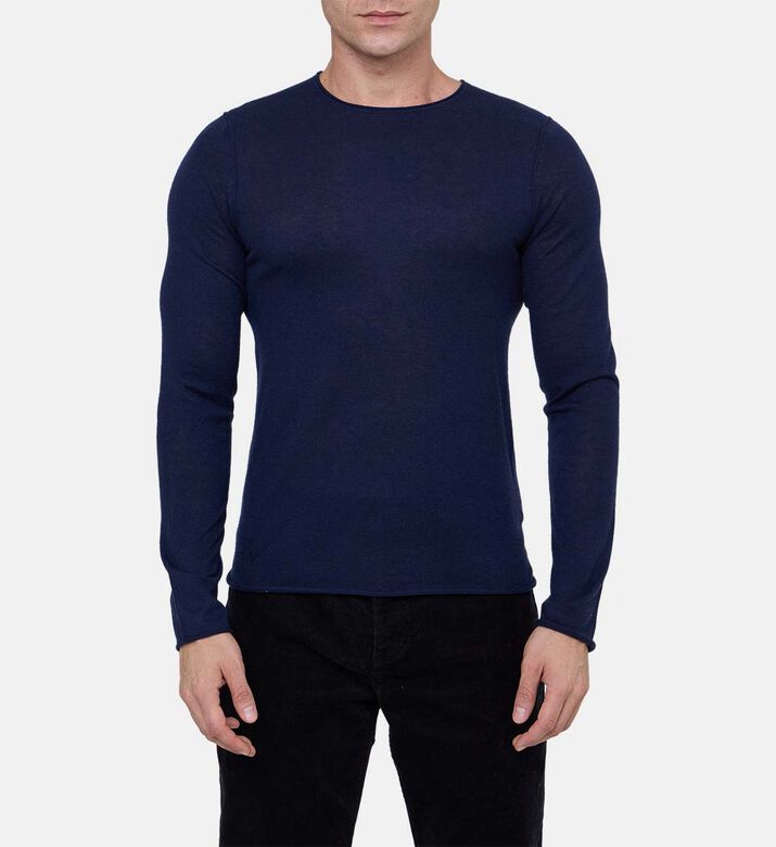 Teiss Cashmere Semi-sheer Sweater