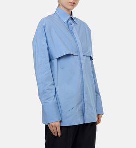 Plan C Classic Button Closure Shirt, Model View