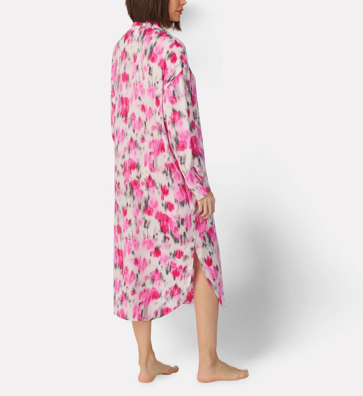 DKNY Printed Maxi Sleepshirt, Model View