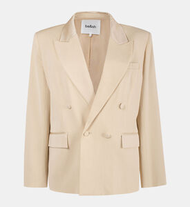 جاكيت توكسيدو غريس بتصميم مزدوج على الصدر