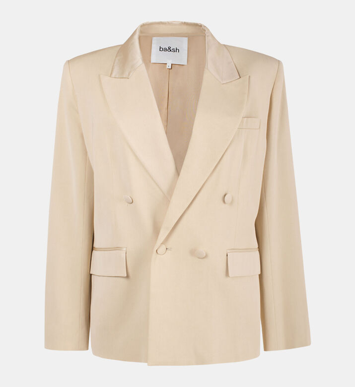 جاكيت توكسيدو غريس بتصميم مزدوج على الصدر