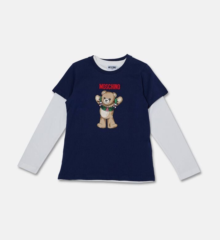 Moschino BKT Teddy-bear Design T-shirt Set, Packshot View