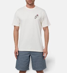 Les Deux Key-print Short-sleeve T-shirt, Model View