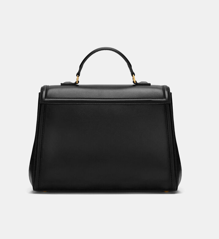 Leather Top Handle Bag