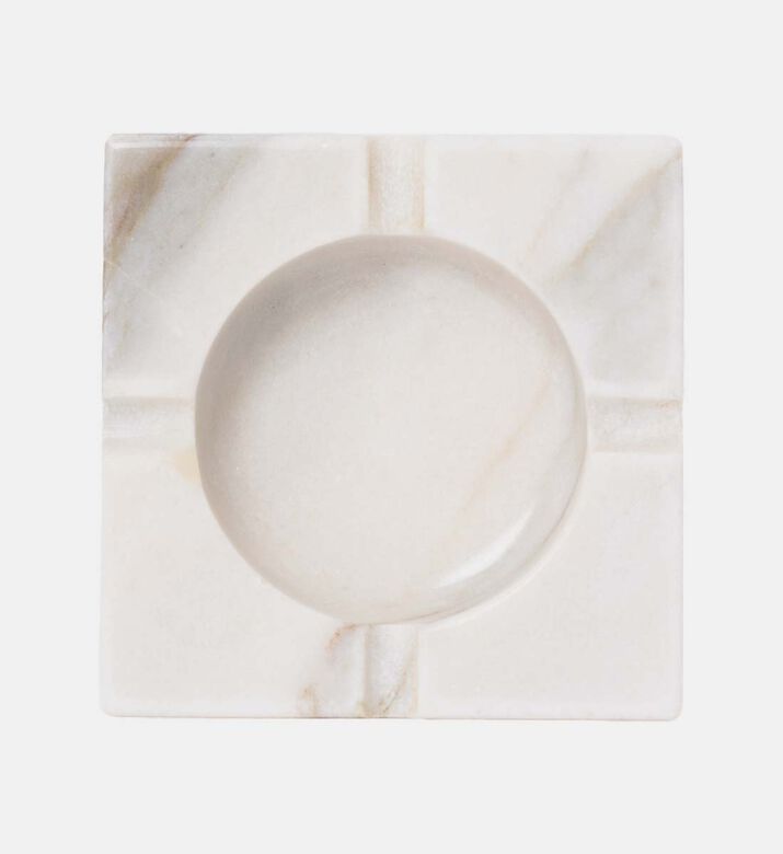 منفضة سجائر زن رخامية بلمسة لامعة