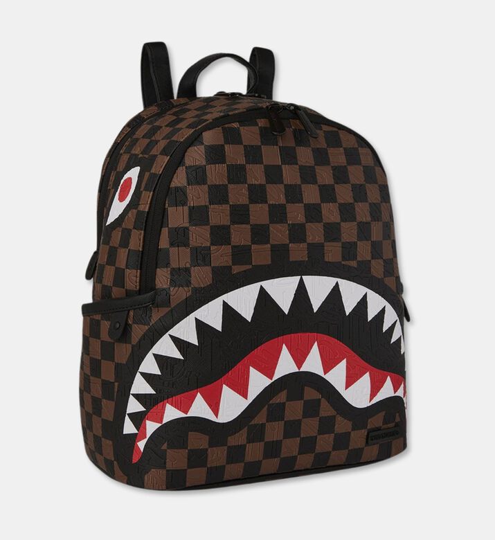 Sprayground Checkered-print Oversized Backpack, Packshot View