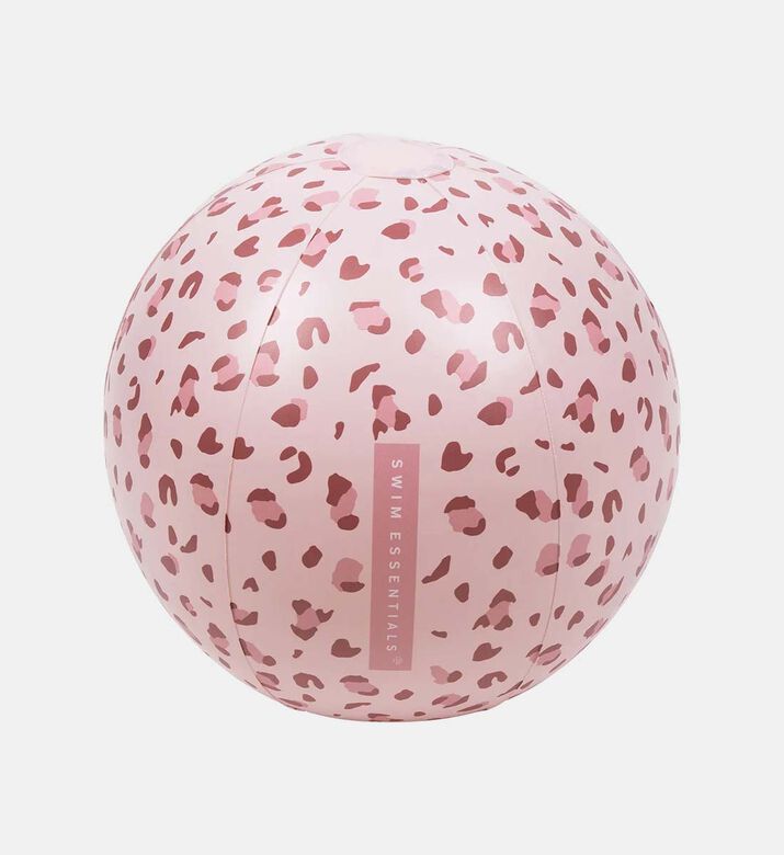 Pastel Pink Leopard Beach Ball