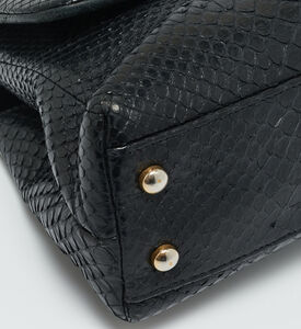 Chanel Preowned Coco Chanel Python Mini Coco Top Handle Bag, Packshot View
