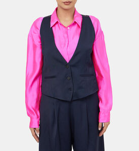 سترة سلوب سارتوريال من الصوف