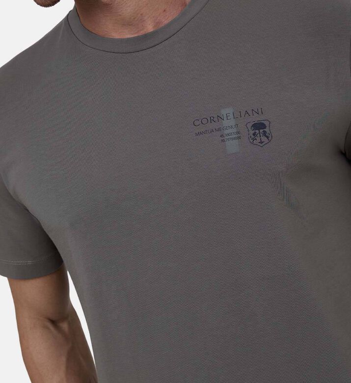 Logo Print Cotton T-shirt