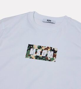 M S G M Logo-print Regular-fit Short-sleeve T-shirt, Packshot View