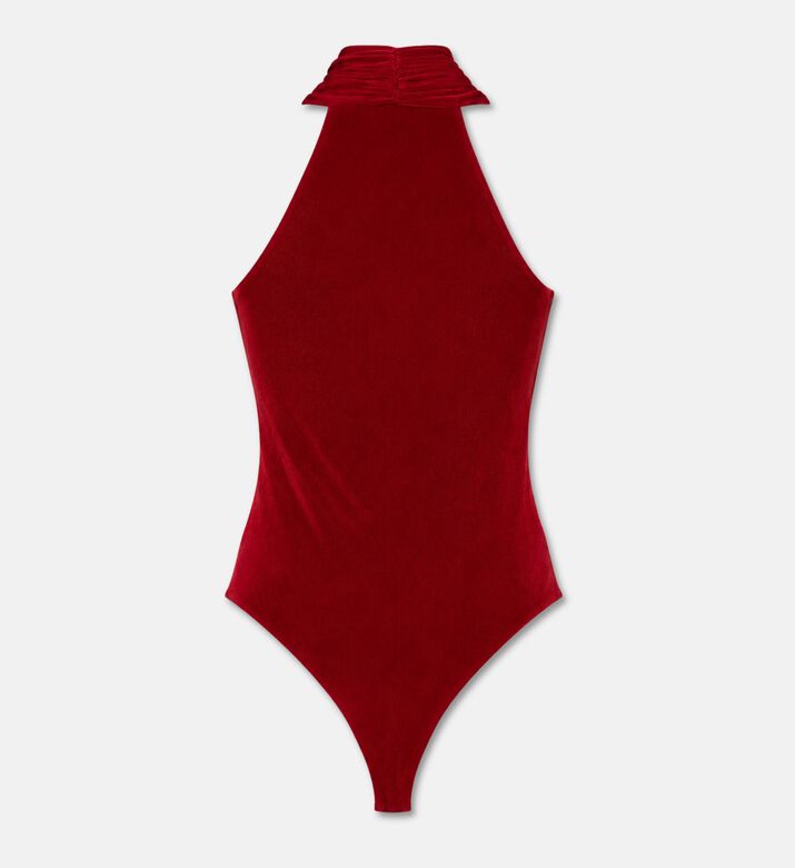 Camilla and Marc Halter Draped Bodysuit, Packshot View