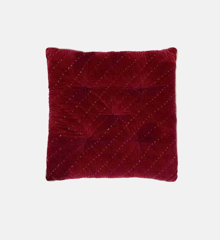 Malabar Velvet Square Filled And Vaccumed Cushion