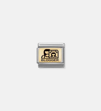 Composable Classic 18k Gold Blogger Plate