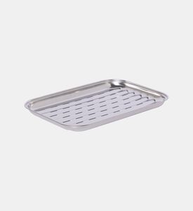 مقلاة شواء من الفولاذ المقاوم للصدأ قابلة لإعادة ا