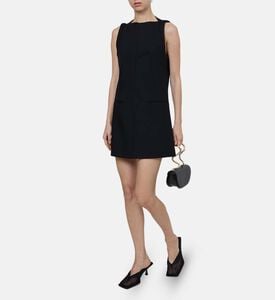 High Neck Structured A-line Dress High Neck Structured A-line Dress